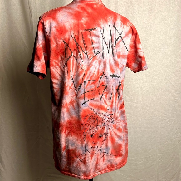 Tie dye painted xxxtentacion shirt - Picture 2 of 4